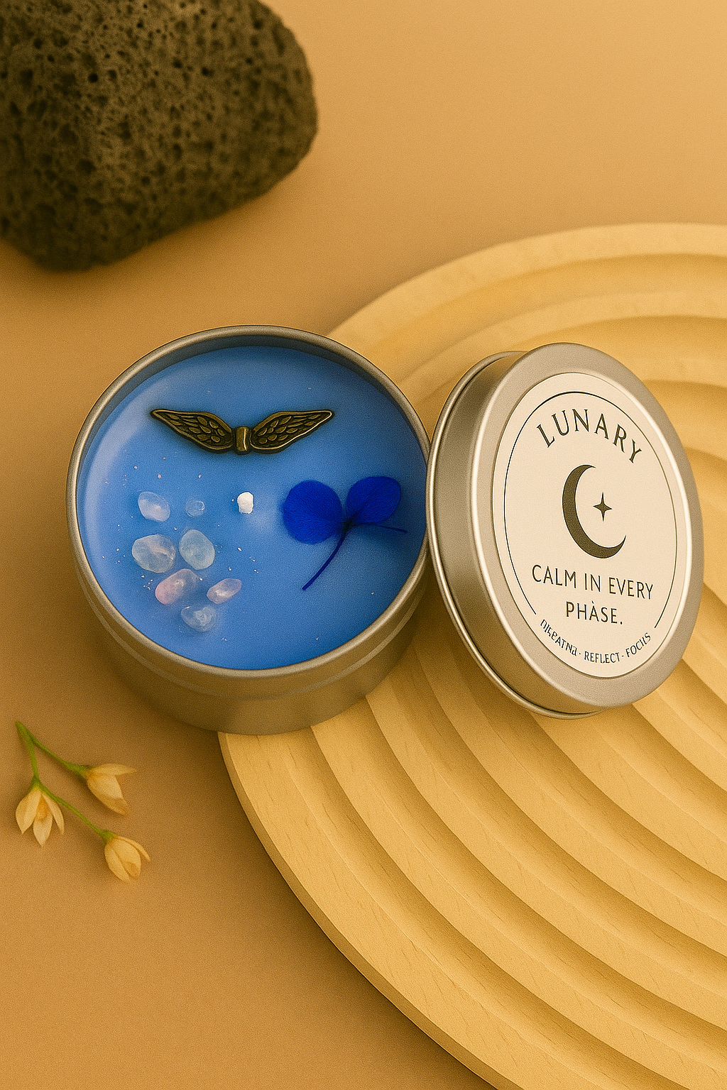 🌙 LUNARY Moonlight Aroma Candles