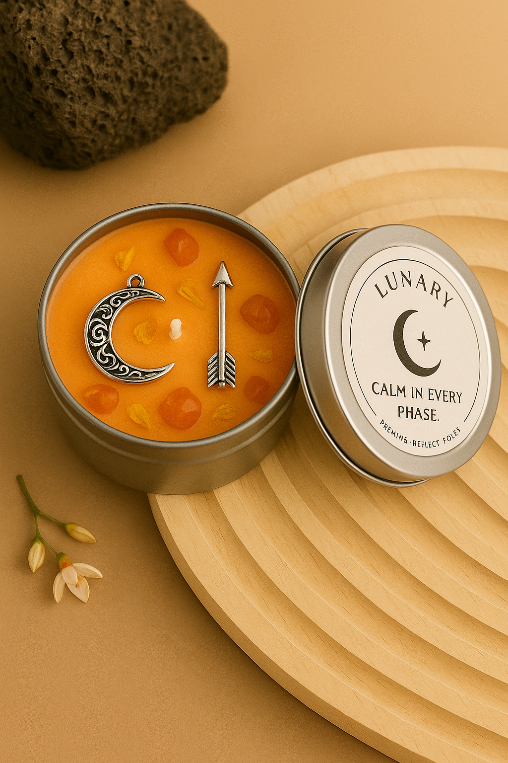 🌙 LUNARY Moonlight Aroma Candles