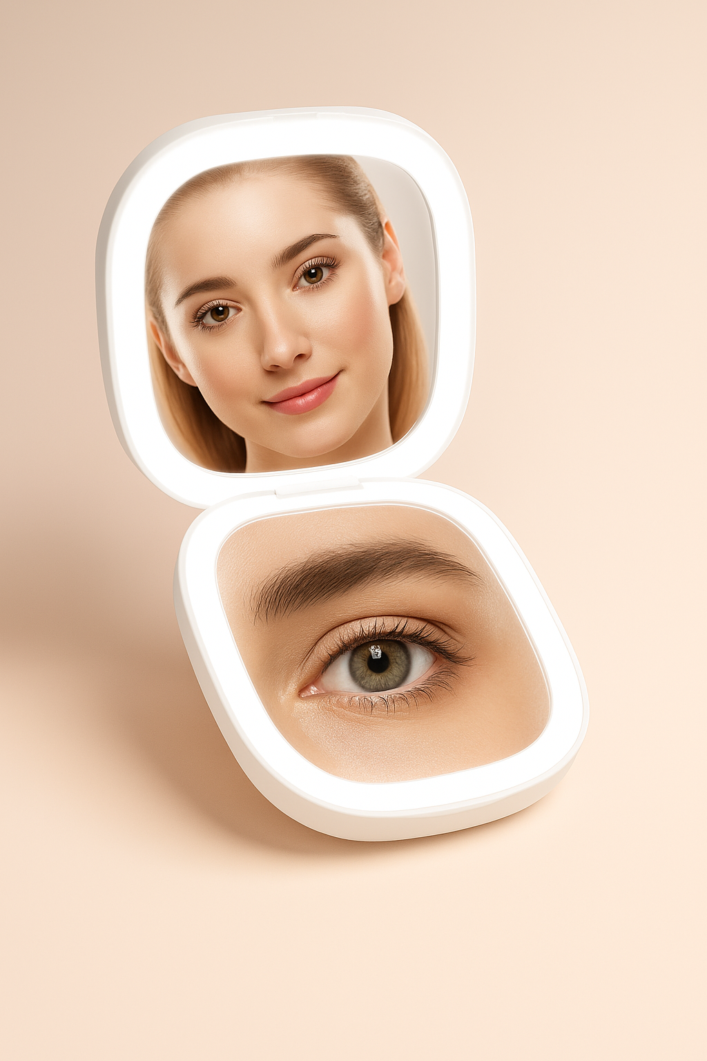 ✨ LUNARY GlowFold™ LED Compact Mirror