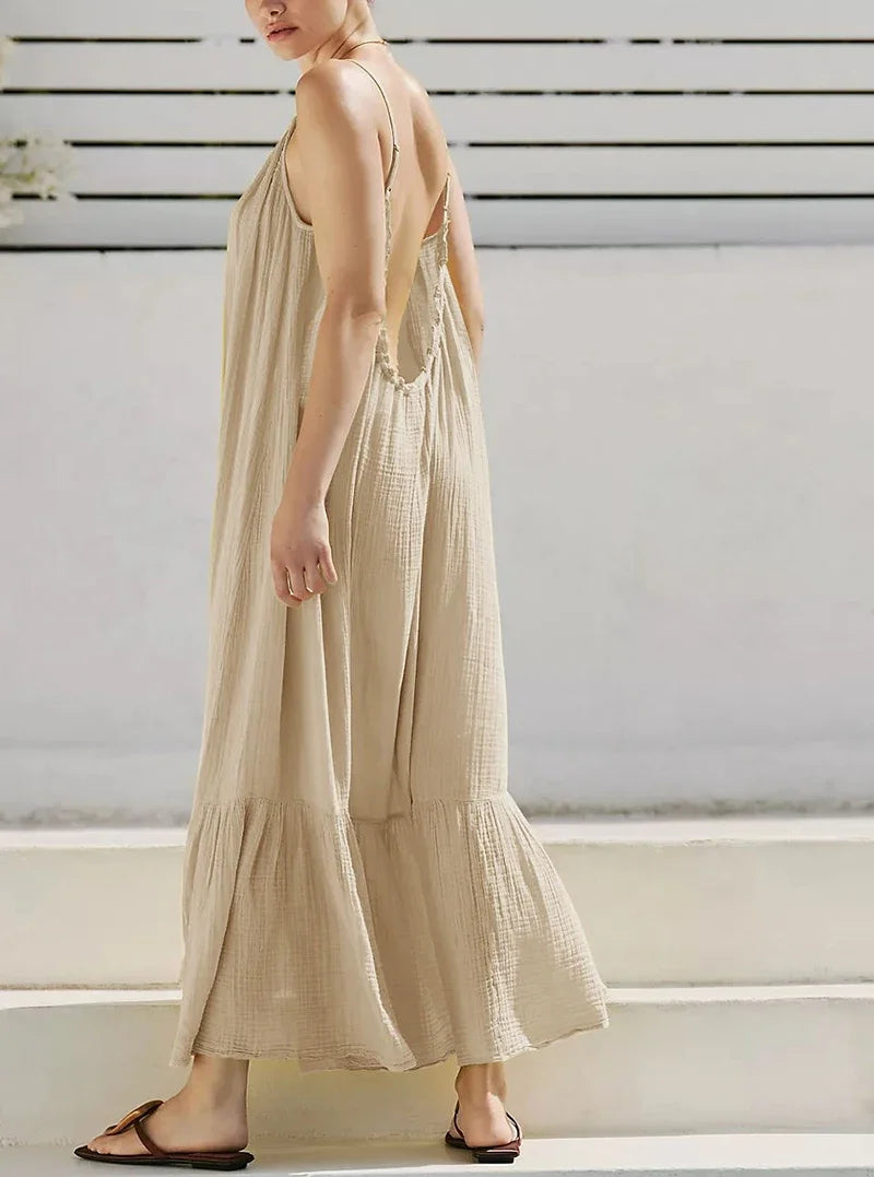 LUNARY™ Cotton Maxi Dress