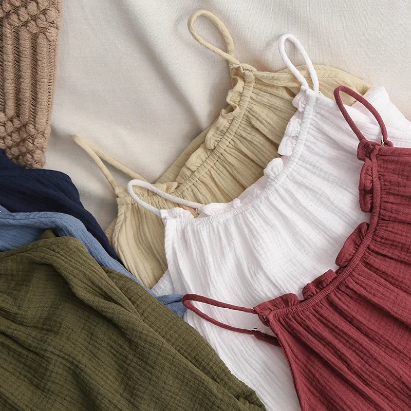 LUNARY™ Cotton Maxi Dress