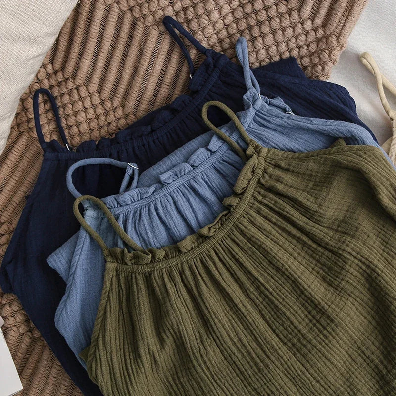 LUNARY™ Cotton Maxi Dress