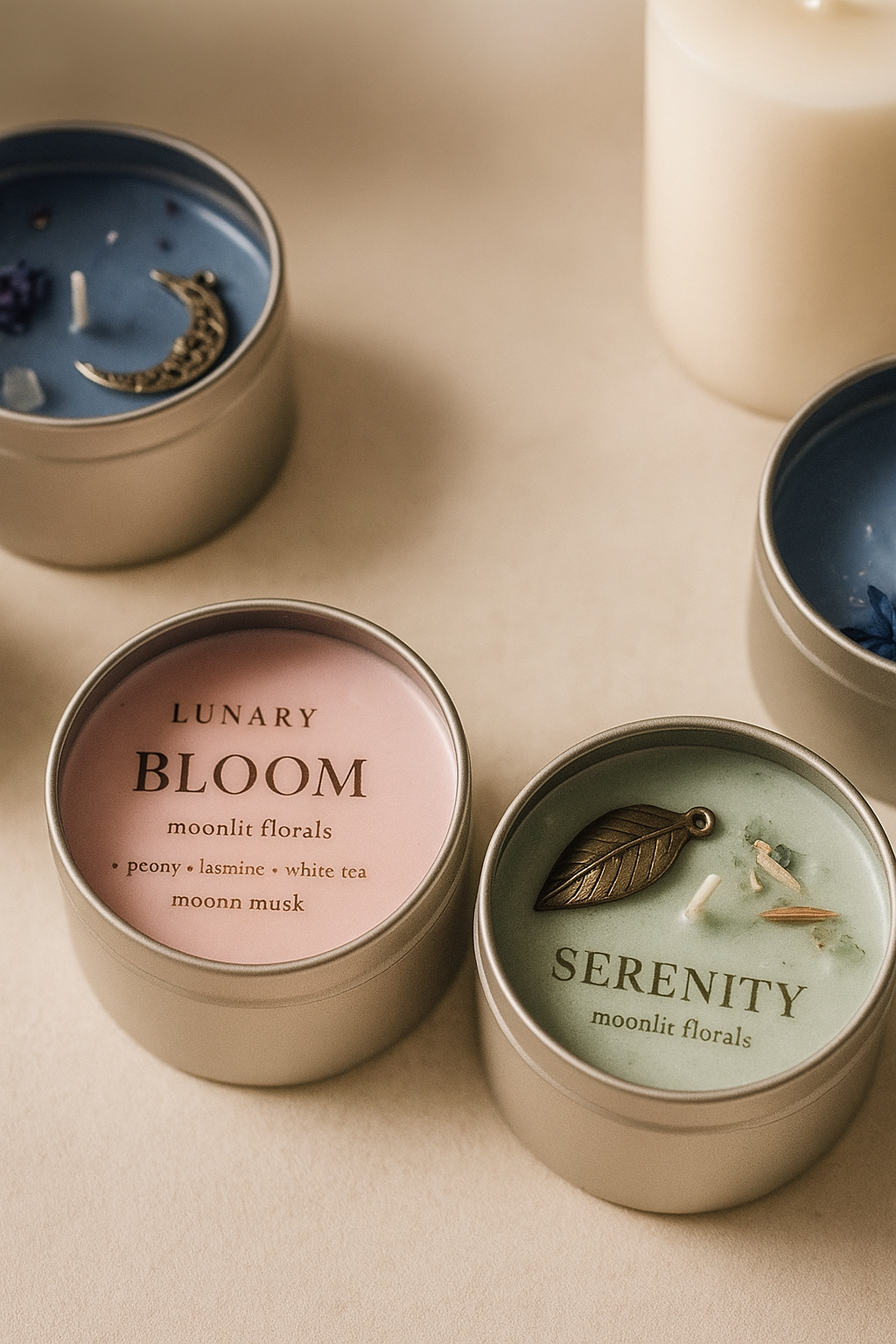 🌙 LUNARY Moonlight Aroma Candles