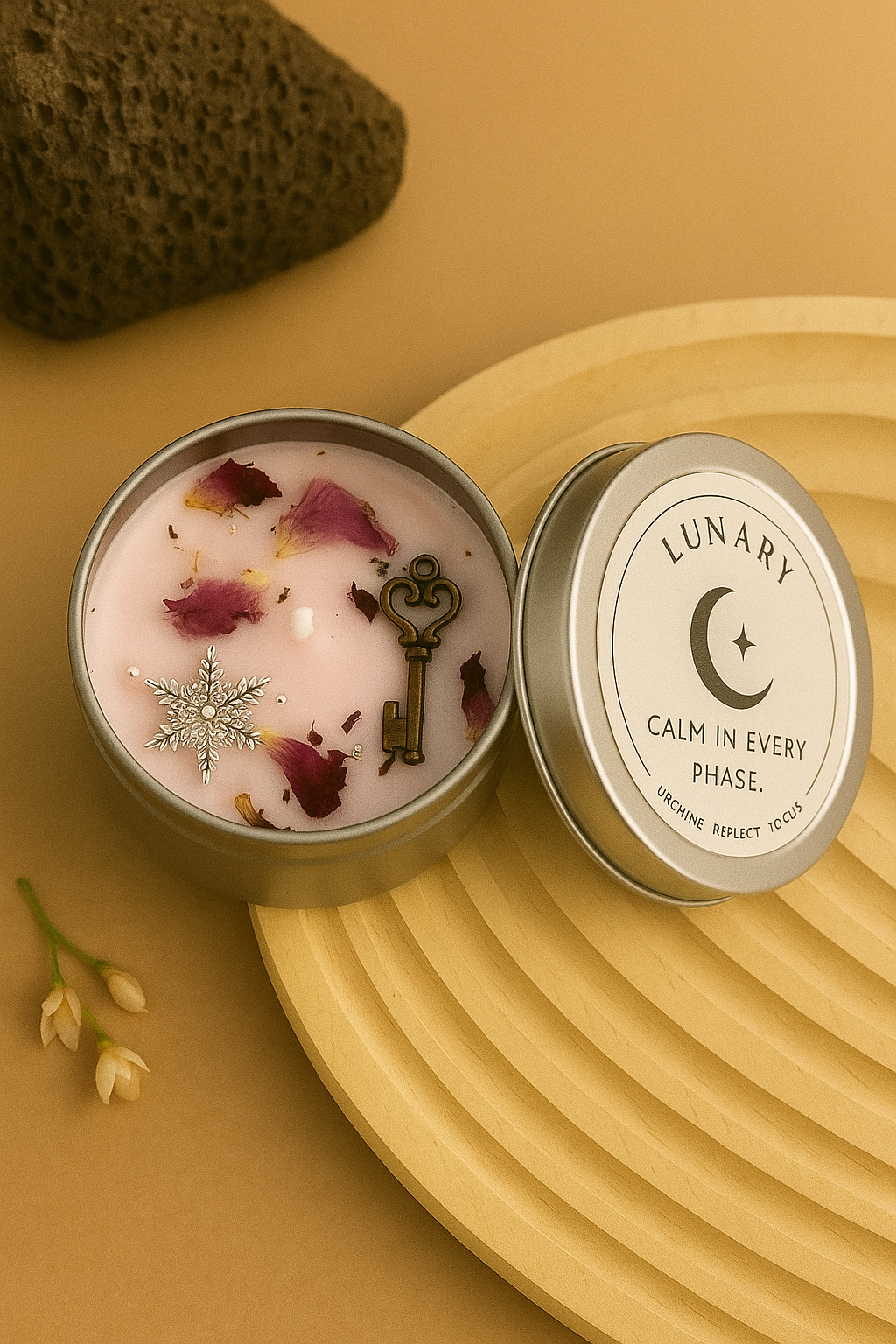 🌙 LUNARY Moonlight Aroma Candles
